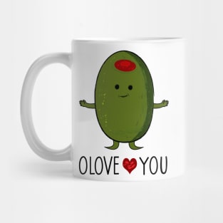 Olive in love-I love you Mug